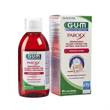 Gum 1784 Paroex Στοματικό Διάλυμα 0,12% CHX & 0,05% CPC 300ml