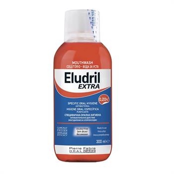 Eludril Extra Στοματικό Διάλυμα Χλωρεξιδίνης 0,20% 300ml