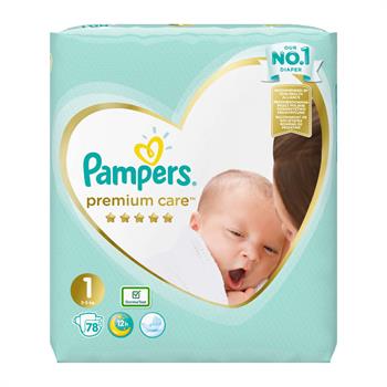 Pampers Premium Care Πάνες Μέγεθος 1 (2-5 κg) 78 Πάνες