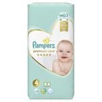 Pampers Premium Care Πάνες Μέγεθος 4 (9-14kg) 52 Πάνες