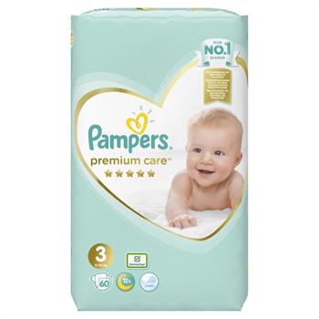 Pampers Premium Care Πάνες Μέγεθος 3 (6-10kg) 60 Πάνες