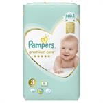Pampers Premium Care Πάνες Μέγεθος 3 (6-10kg) 60 Πάνες