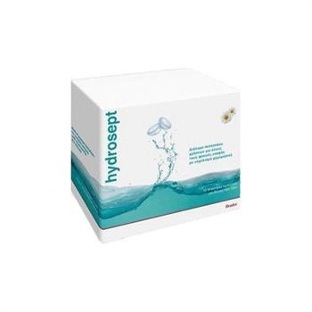 Bradex Hydrosept Διάλυμα πολλαπλών χρήσεων για όλους τους φακούς επαφής με εκχύλισμα χαμομηλιού, 10amp x 10ml