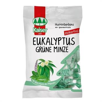 Kaiser Grune Minze Eukalyptus Citrus Καραμέλες για το Βήχα με Δυόσμο, Ευκάλυπτο & Lime 60g