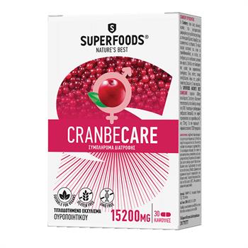 Superfoods Cranbecare 15200mg 30caps