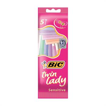 Bic Twin Lady Ξυραφάκια Μίας Χρήσης 5 τμχ