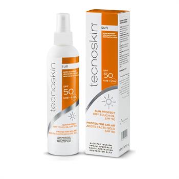 Tecnoskin Sun Protect Dry Touch Oil SPF50 Spray 200 ml
