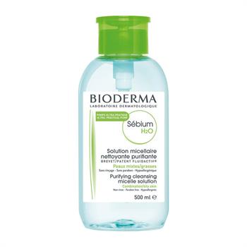 Bioderma Sebium H2O Διάλυμα Καθαρισμού Reverse Pump 500ml