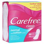 Carefree Classic Normal Cotton Extract Σερβιετάκια 56τμχ