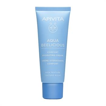 Apivita Aqua Beelicious Comfort Hydrating Cream - Απαλή Κρέμα Ενυδάτωσης Πλούσιας Υφής (40ml)
