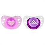 Chicco Physio Air Ορθοδοντική Πιπίλα Σιλικόνης Ροζ 6-16m 2τμχ