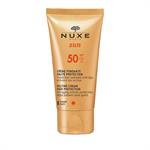 Nuxe Sun Melting Cream High Protection SPF50 Αντιηλιακή Κρέμα Προσώπου 50ml