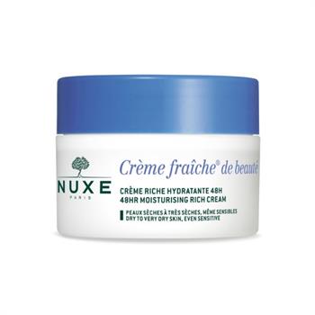 Nuxe Creme Fraiche de Beaute Creme Riche Hydratante 48h Ενυδατική Κρέμα Πλούσιας Υφής 50ml