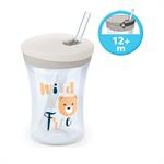 Nuk Evolution Action Cup 12m+ Εκπαιδευτικό Ποτηράκι με Καλαμάκι (10.751.137)
