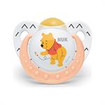 Nuk Trendline Disney Winnie the Pooh Πιπίλα με Θηλή από Καουτσούκ 6-18m