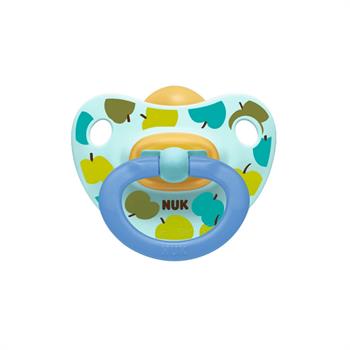 Nuk Classic Happy Kids Πιπίλα απο Καουτσούκ με Κρίκο Μέγεθος 3 (18-36 Μηνών) 1τμχ (10.737.816)
