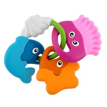 Chicco Κουδουνίστρα Xρωματιστά Ψαράκια (05956-00)