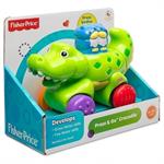 Fisher Price - Ζωάκι Press n' Go Κροκόδειλος 6Μ+ (N8161)
