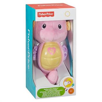 Fisher Price - Φωτεινό Αλογάκι Της Θάλασσας - Ροζ 0Μ+ (DGH84)