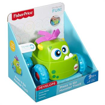 Fisher Price Press n' Go - Όχημα Πράσινο 9Μ+ (DRG16)