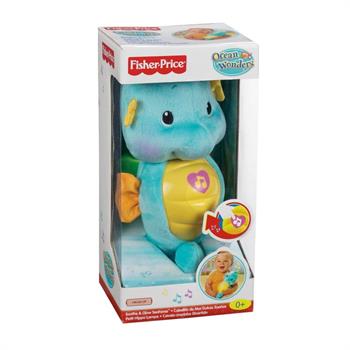 Fisher Price - Φωτεινό Αλογάκι Της Θάλασσας - Γαλάζιο 0Μ+ (DGH84)