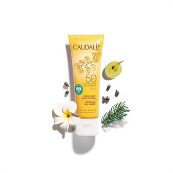 Caudalie Anti-Wrinkle Face Suncare SPF50 - Αντηλιακή Κρέμα Προσώπου με Αντιρυτιδική Δράση 50ml