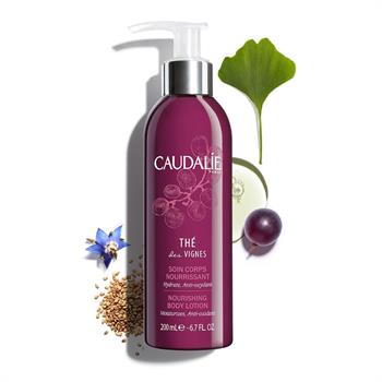 Caudalie The des Vignes Nourishing Body Lotion, Ενυδατική Λοσιόν Σώματος 200ml