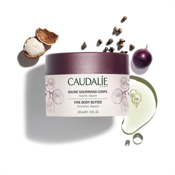 Caudalie Vine Body butter, Καταπραϋντικό Γαλάκτωμα Σώματος για Ξηρές Επιδερμίδες 225ml