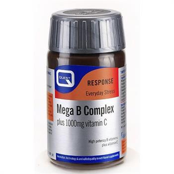 Quest Mega B Complex Plus 1000mg Vitamin C 30tabs