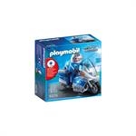 Playmobil City Action  Αστυνομική Μοτοσυκλέτα με Led 6876