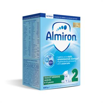 Nutricia Almiron 2 Γάλα 2ης Βρεφικής Ηλικίας 6-12 μηνών 600g