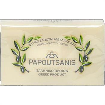 Papoutsanis Σαπούνι Λευκό Με Ελαιόλαδο 125gr