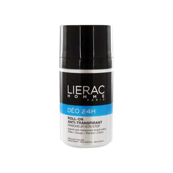 Lierac Homme Deo 24h Αποσμητικό Roll-on με ενισχυμένη δράση για 24ωρη Φρεσκάδα 50ml