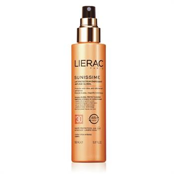 Lierac Sunissime Lait Protecteur Energisant Anti-Age Global SPF30 Αντιηλιακό Γαλάκτωμα Ολικής Αντιγήρανσης 150ml