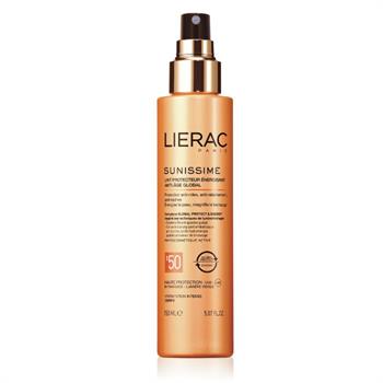 Lierac Sunissime Lait Protecteur Energisant Anti-Age Global SPF50 Αντιηλιακό Γαλάκτωμα Ολικής Αντιγήρανσης 150ml