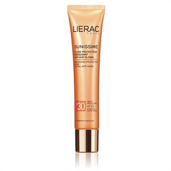 Lierac Sunissime Energizing Protective Fluid Global Anti-Aging SPF30 Αντηλιακή & Αντιγηραντική Κρέμα Προσώπου 40ml