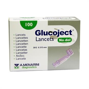 Menarini Glucoject Lancets No-Dol 30G Σκαρφιστήρες 100τμχ