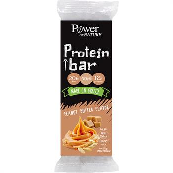 Power of Nature Protein Bar Πρωτεϊνική Μπάρα με Πρωτεΐνη Ορού Γάλακτος Φιστίκι & Φιστικοβούτυρο 50gr