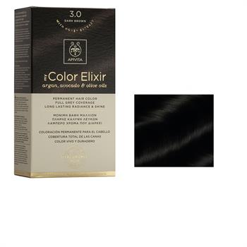 Apivita Color Elixir Βαφή Μαλλιών Καστανό Σκούρο 3.0