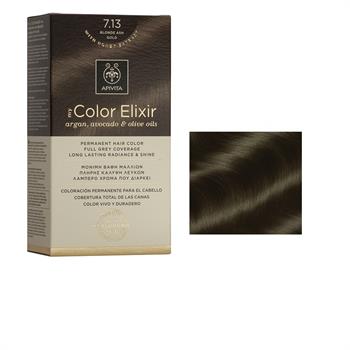 Apivita Color Elixir Βαφή Μαλλιών Ξανθό Σαντρέ Μελί 7.13