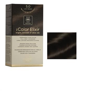Apivita Color Elixir Βαφή Μαλλιών Ανοιχτό 5.0