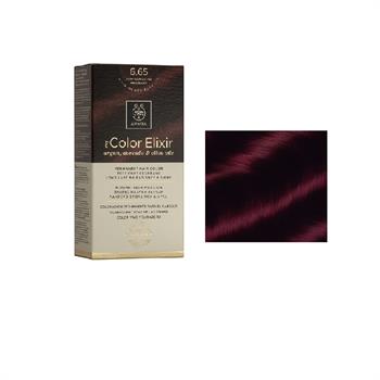 Apivita Color Elixir Βαφή Μαλλιών Έντονο Κόκκινο 6.65