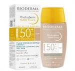 Bioderma Photoderm Nude Craire Touch SPF50+ Light Tint Αντιηλιακό Προσώπου με Χρώμα & Ματ Κάλυψη & Ανοιχτή Απόχρωση 40ml