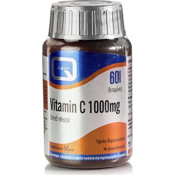 Quest Vitamin C 1000mg Timed Release για την Ενίσχυση του Ανοσοποιητικού 60caps