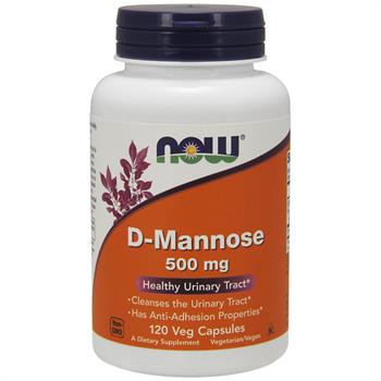 Now Foods D-Mannose Συμπλήρωμα Διατροφής για το Ουροποιητικό 500mg 120caps