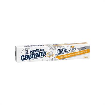 Pasta del capitano Total Protection Ginger Οδοντόκρεμα Ολικής Προστασίας με Τζίντζερ 75ml