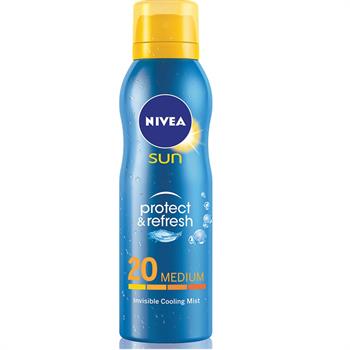 Nivea Sun Protect & Refresh Αντηλιακό Spray Spf 20 200ml