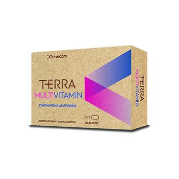 Genecom Terra Multivitamin Πολυβιταμίνη με Q10 30tabs