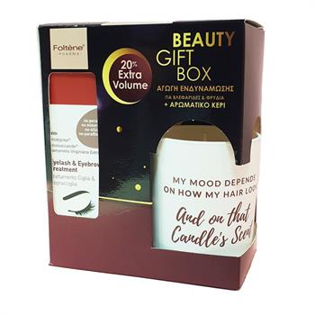 Foltene Eyelash Eyebrow treatment 8ml & Δώρο αρωματικό κερί