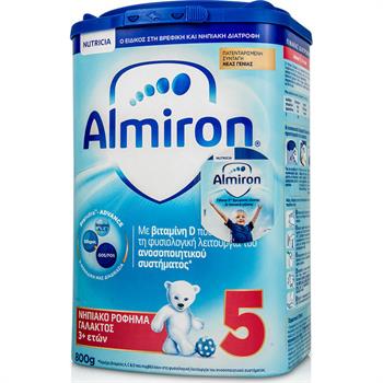 Nutrica Almiron 5 Νηπιακό Ρόφημα Γάλακτος 3+ ετών 800gr